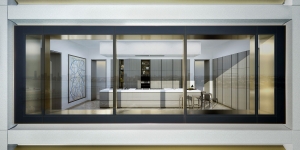 A rendering of a penthouse in Norman Foster&#039;s residential tower in Chelsea.