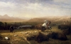 Albert Bierstadt's 'The Last Buffalo.'