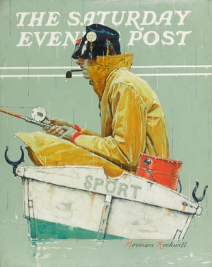 &#039;Sport&#039; by Norman Rockwell.