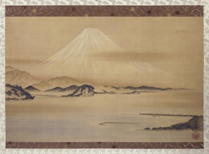 Suzuki Klitsu&#039;s &#039;Mt. Fuji from Miho-No-Matsubara,&#039; circa 1800s.
