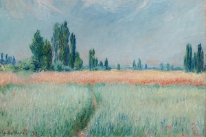 Claude Monet&#039;s &#039;Wheat Field&#039;, 1881.