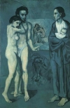Pablo Picasso's 'La Vie,' 1903. Oil on canvas, 197 x 129 cm. Cleveland Museum of Art, Gift of the Hanna Fund 1945.24. 