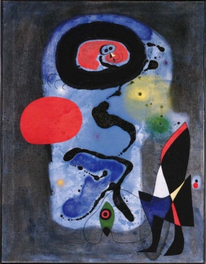 Joan Miró’s &#039;The Red Sun.&#039;