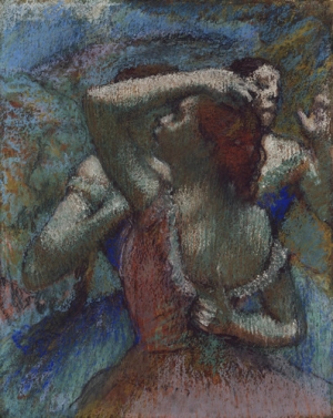 &quot;Dancers&quot; (1899) a pastel by Edgar Degas. The work is on display in &quot;Degas and the Ballet: Picturing Movement&quot; at the Royal Academy in London from Sept. 17 through Dec. 11.