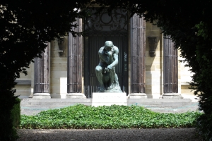 Auguste Rodin&#039;s &#039;The Thinker.&#039;
