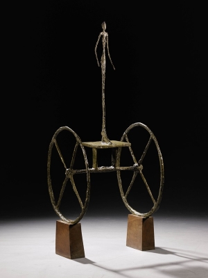 Alberto Giacometti&#039;s &#039;Chariot,&#039; 1950.