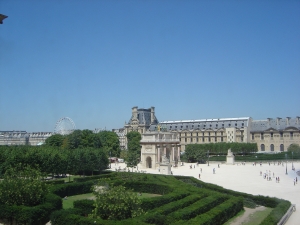 The Jardin des Tuileries, Paris.