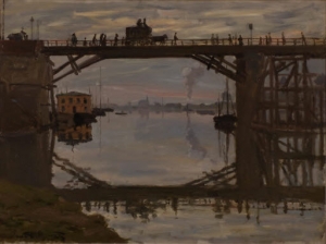 Claude Monet&#039;s &#039;Wooden Bridge at Argenteuil,&#039; 1872.