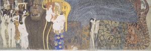 Gustav Klimt&#039;s &#039;Beethoven Frieze.&#039;
