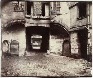 The collection includes photographs by Eugene Atget.