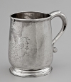 A 1720s Armorial Silver Cann from Charleston, South Carolina