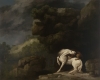 George Stubbs' 'A Lion Attacking a Horse,' 1770.