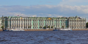 The Hermitage Museum in Saint Petersburg, Russia.