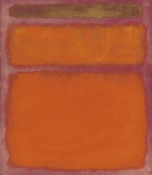 ``Orange, Red, Yellow&#039;&#039; (1961) by Mark Rothko. The work was on loan to the Philadelphia Museum of Art. Pincus and his wife, Gerry, bought it from New York’s Marlborough Gallery.