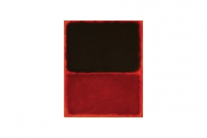 &#039;Untitled (Orange, Red and Blue)&#039; attributed to Mark Rothko.