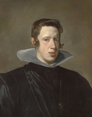 One of Velazquez&#039;s portraits of life-long subject, King Philip IV.