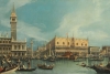 Canaletto's 'The Molo, Venice, from the Bacino di San Marco.'