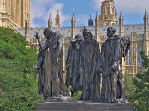 Auguste Rodin&#039;s &#039;The Burghers of Calais.&#039;