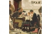 Norman Rockwell's 'Saying Grace,' 1951.