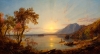 Jasper Francis Cropsey's 'Sunset, Lake George, New York,' 1867.