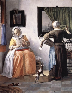 &#039;A Woman Reading a Letter&#039; (1664-66)