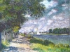 Claude Monet's 'La Seine à Argenteuil,' 1875.