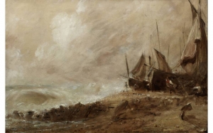 John Constable&#039;s &#039;A Sea Beach - Brighton.&#039;