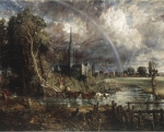 John Constable&#039;s &#039;Salisbury Cathedral from the Meadows.&#039;