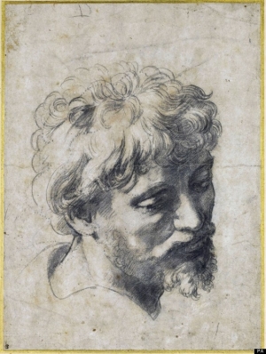Raphael&#039;s &#039;Head of a Young Apostle.&#039;