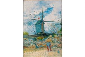 Vincent van Gogh&#039;s &#039;Moulin de la Galette,&#039; 1887.