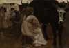 Winslow Homer's 'Milking,' 1875.