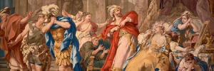&#039;Creusa Consumed by the Poisoned Robe&#039; (detail), 1789.