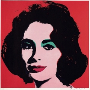 Andy Warhol&#039;s &#039;Elizabeth Taylor.&#039;