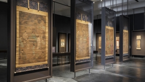 Installation view of &#039;Chinese Paintings from Japanese Collections.&#039;