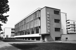 The Bauhaus School, Dessau, Germany.
