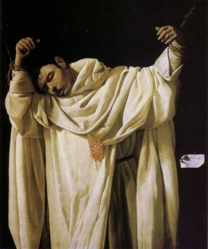 Francisco de Zurbarán&#039;s &#039;St. Serapion,&#039; 1628.