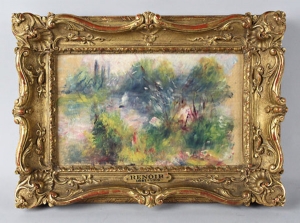 Pierre-Auguste Renoir&#039;s &#039;On the Shore of the Seine,&#039; 1879.