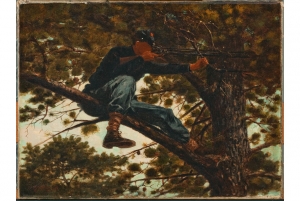 Winslow Homer&#039;s &#039;Sharpshooter,&#039; 1863. 