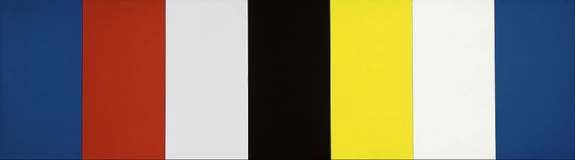 Ellsworth Kelly&#039;s &#039;Red Yellow Blue White and Black,&#039; 1953.