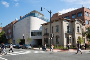 The new George Washington University and The Textile Museum.