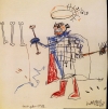 Jean-Michel Basquiat's 'Ribs, Ribs.' 1982.