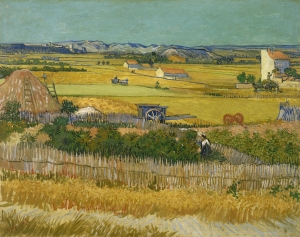 Vincent van Gogh&#039;s &#039;The Harvest.&#039;