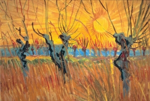 Painting from the exhibition &#039;Expressionism in Germany and France: From Van Gogh to Kandinsky.&#039; 