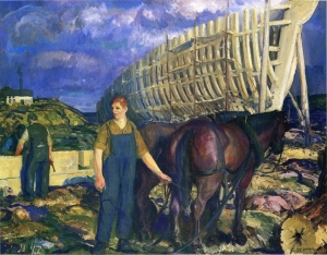 George Bellows&#039; &#039;The Teamster,&#039; 1916.