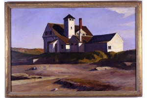 Edward Hopper&#039;s &#039;Coast Guard Station,&#039; 1929.