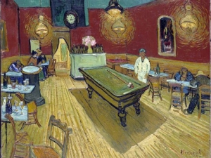 Vincent van Gogh&#039;s &#039;The Night Cafe,&#039; 1888.